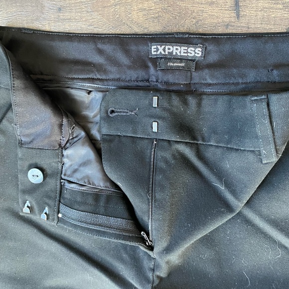 EXPRESS barely boot cut columnist black pant 4S - Picture 4 of 4
